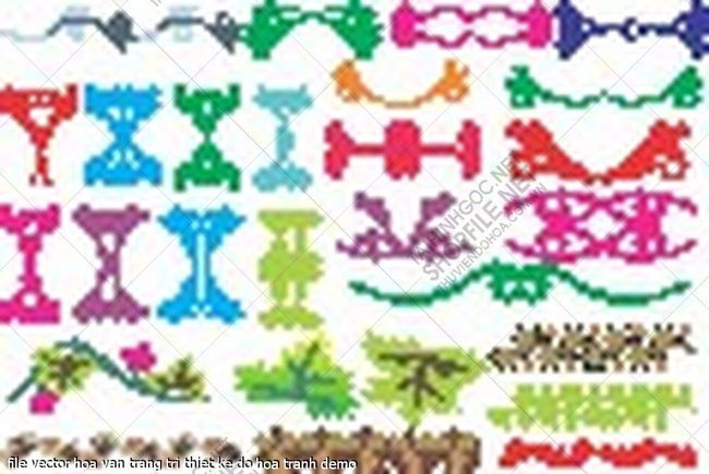 file vector hoa van trang tri thiet ke do hoa tranh 